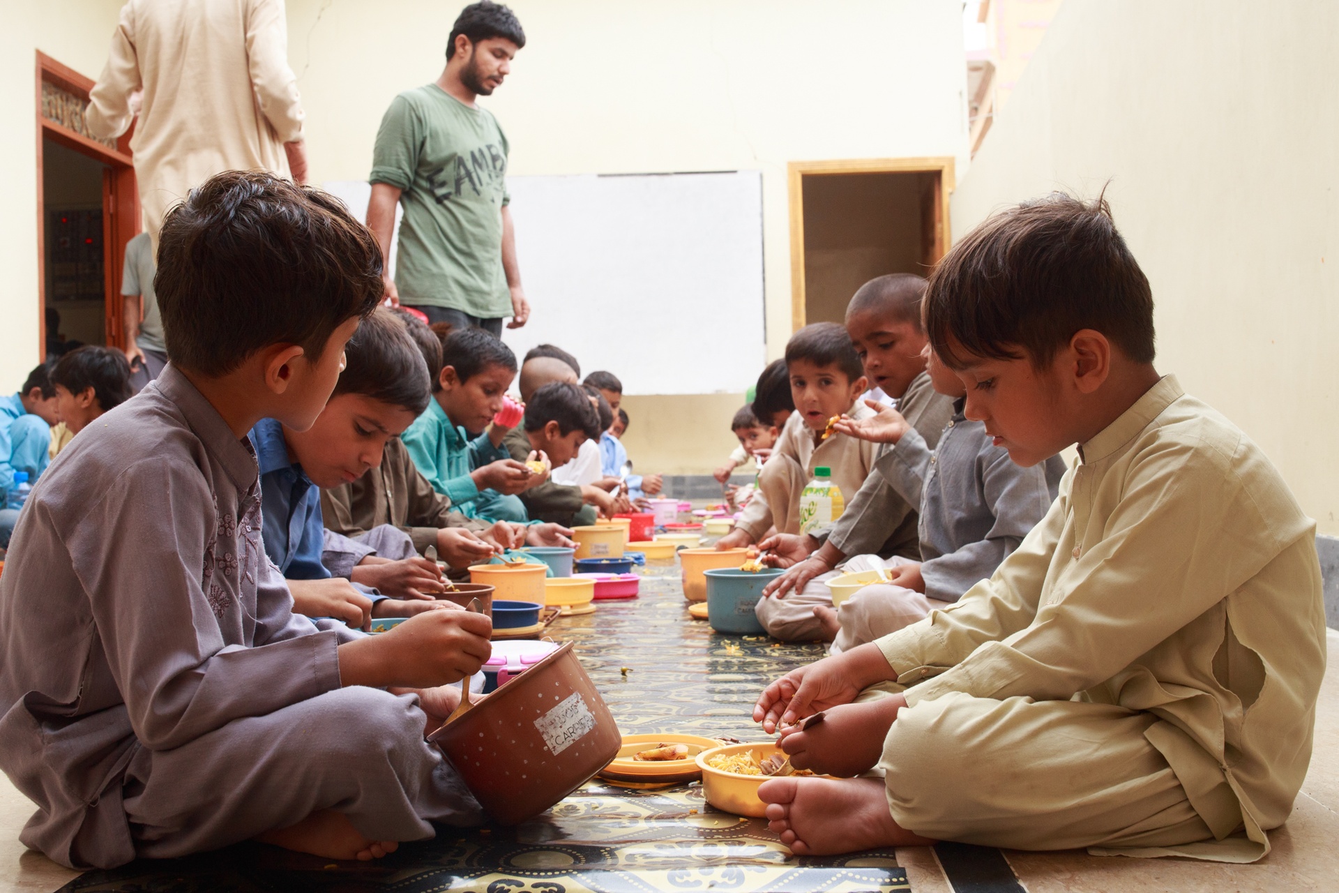 Picture of First Program at Ibrahim Goth Doubles Its Reach